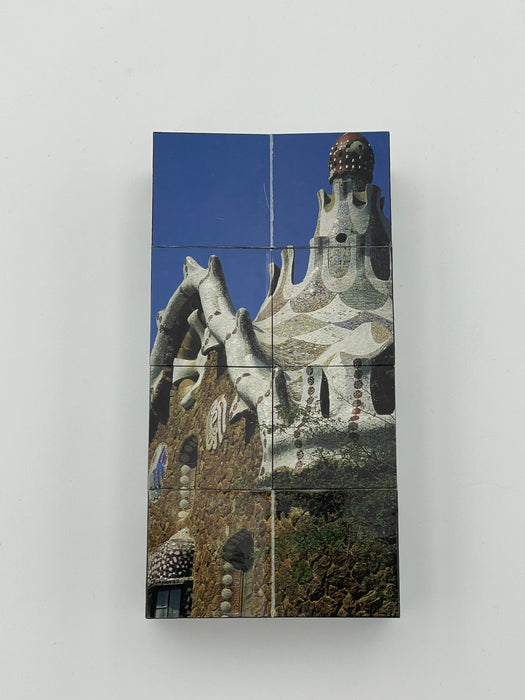 Art Cube Puzzle- Stress Relieving Brain Teaser-Gaudi Architecture