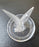 Lalique Crystal Thaile Dove Wings Spread Motif Trinket Ring Pin Nut Dish France