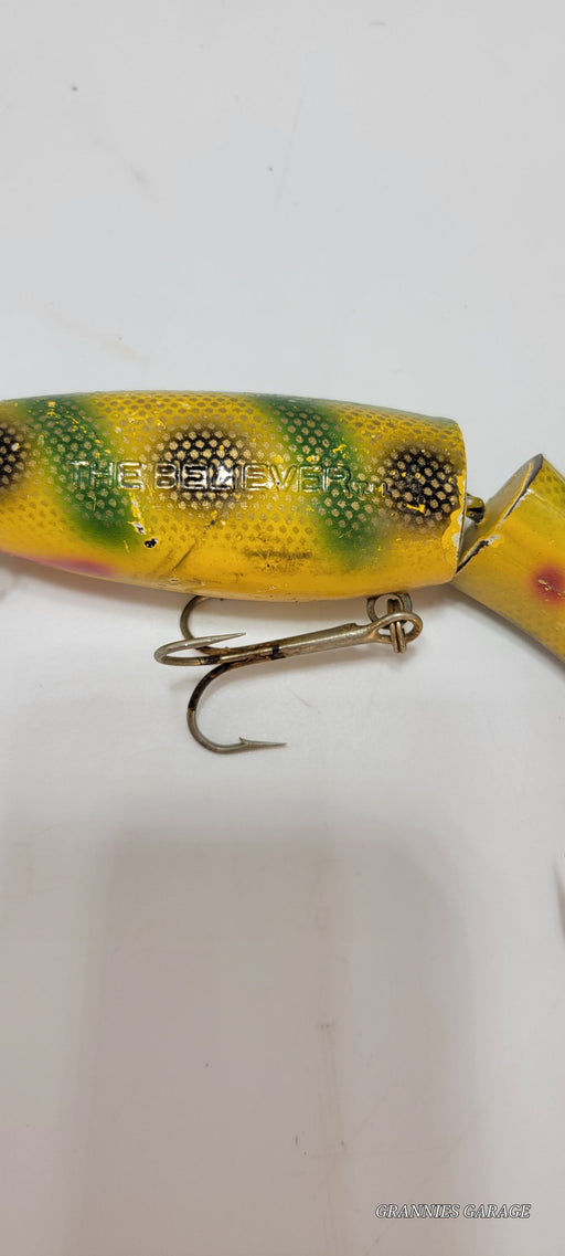 Drifter Tackle Company: The BELIEVER- MUSKIE-SALMON-LAKE TROUT-PIKE LURE 8"