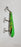GREEN, YELLOW, IVORY AND RED 3 HOOK WOOD 10" LURE-- MUSKIE, SALMON, LARGE BASS AND OTHER LARGE FISH