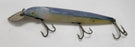CISCO KID BLUE YELLOW AND RED with YELLOW AND BLACK EYES IS 8"  FISHING LURE WITH 3 HOOKS