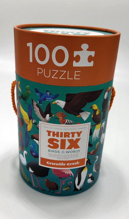 NEW! 100 Piece Puzzle in round Box,