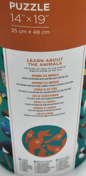 NEW! 100 Piece Puzzle in round Box,