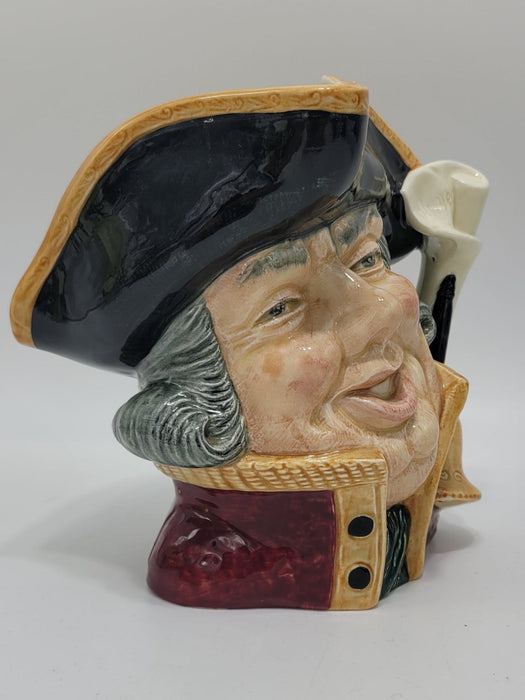 Royal Daulton D6530 Town Crier Character Toby Mug Circa 1959