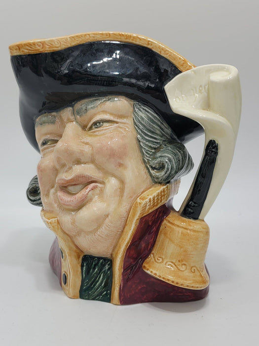 Royal Daulton D6530 Town Crier Character Toby Mug Circa 1959