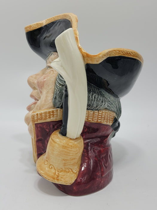 Royal Daulton D6530 Town Crier Character Toby Mug Circa 1959