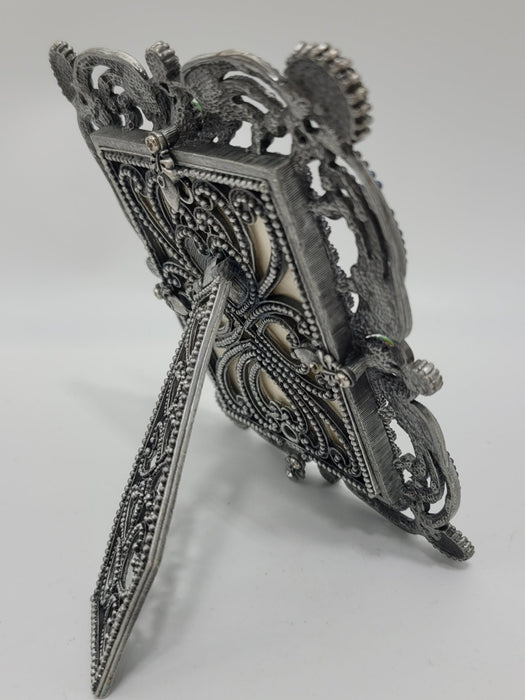 Sherborne Genuine Czech Crystal Photo Frame Blue, Green, Pink