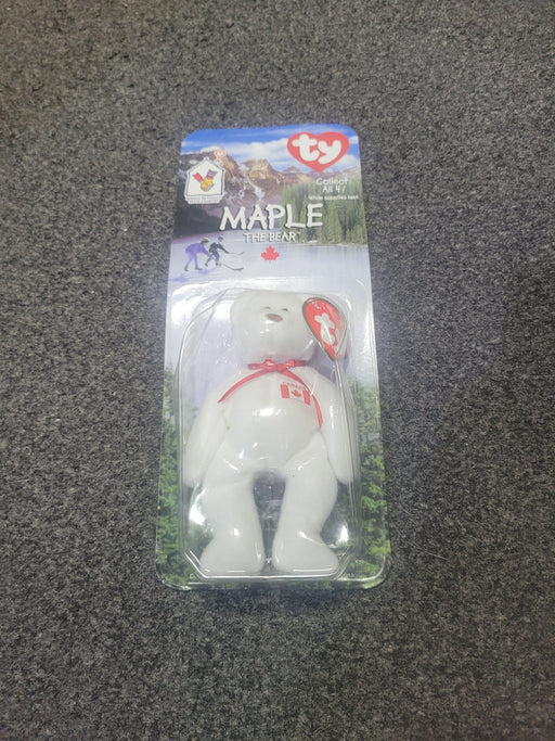 Plush -  TY Beanie Baby Maple Canada- New