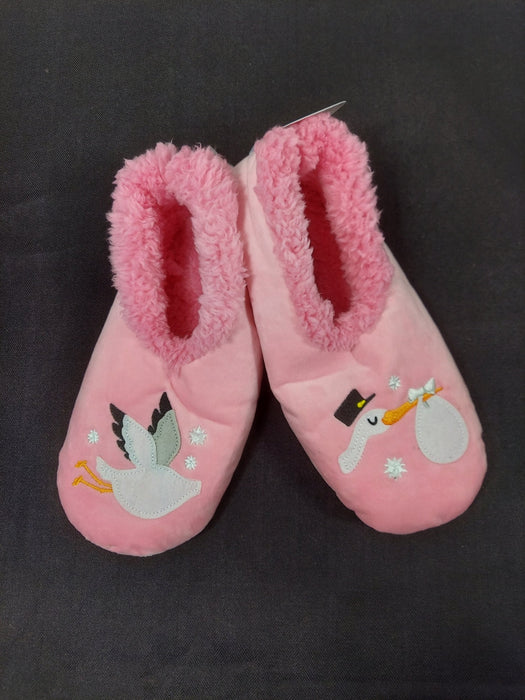 Snoozies Slippers - Pink Stork XL - 11/12