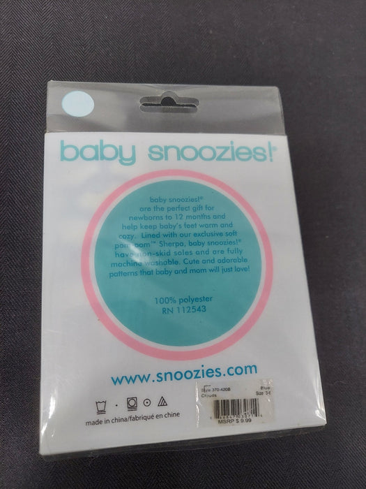 Snoozies Slippers - Baby Blue 3 to 6 Months