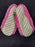 Snoozies Slippers - Fuzzy Pink Slippers XL 11/12