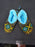 Snoozies Slippers - Blue and Yellow Slippers XL 11/12