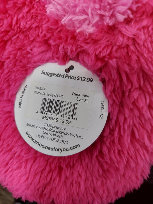 Snoozies Slippers - Pink XL
