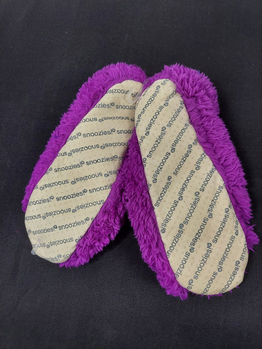 Snoozies Slippers - Light Purple and Dark Purple XL 11/12