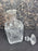 Decanter Habitat for Humanity Logo etched in Crystal Glass