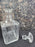Decanter Habitat for Humanity Logo etched in Crystal Glass