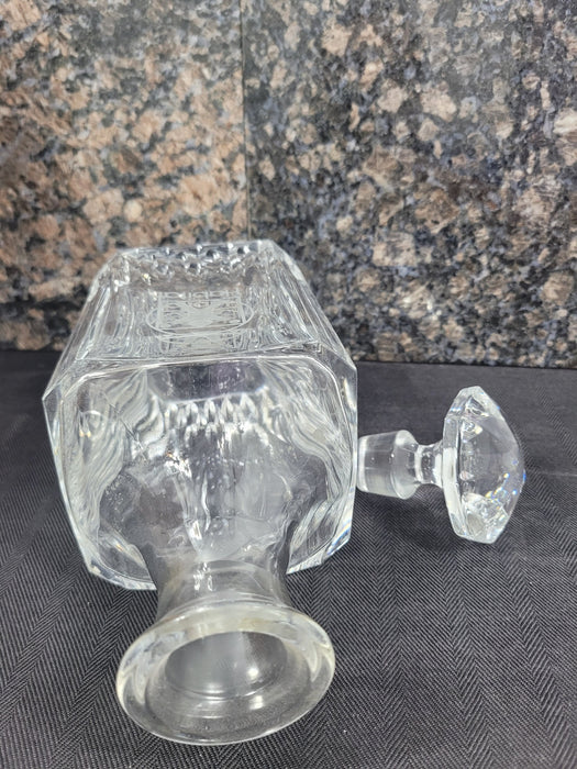 Decanter Habitat for Humanity Logo etched in Crystal Glass