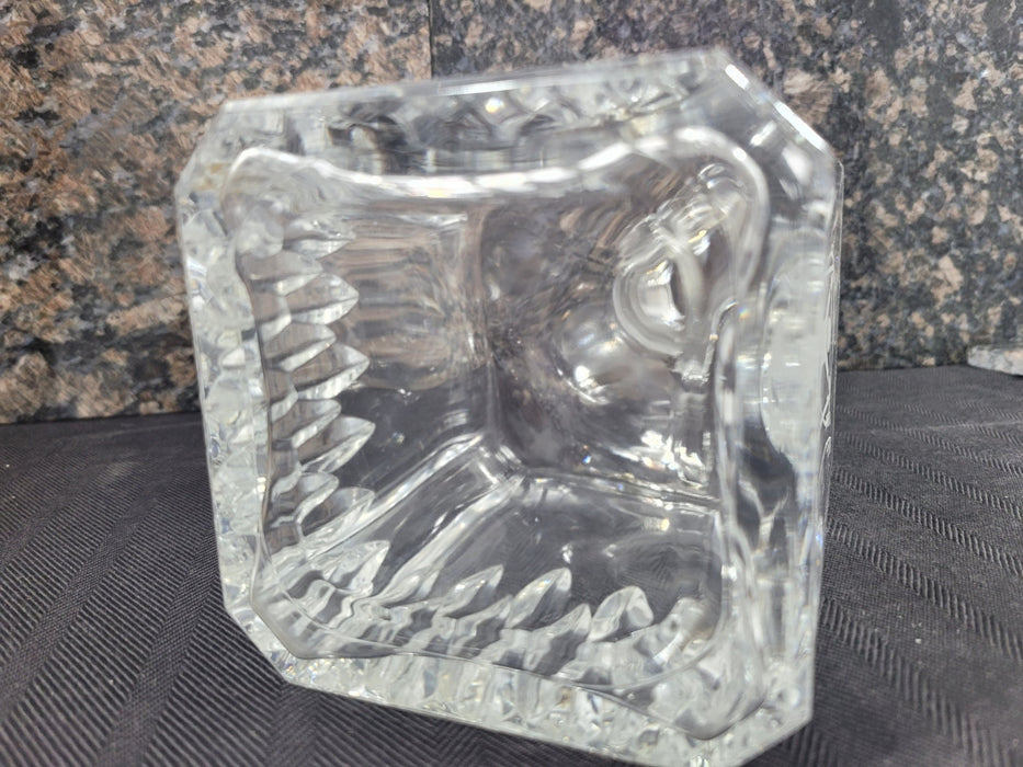 Decanter Habitat for Humanity Logo etched in Crystal Glass