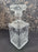 Crystal Glass Decanter Monogrammed with an "A" with Stopper