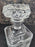 Crystal Glass Decanter Monogrammed with an "A" with Stopper