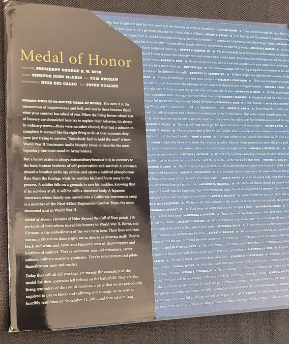 Medal of Honor: Portraits of Valor Beyond the Call of Duty Hardcover – October 1, 2003