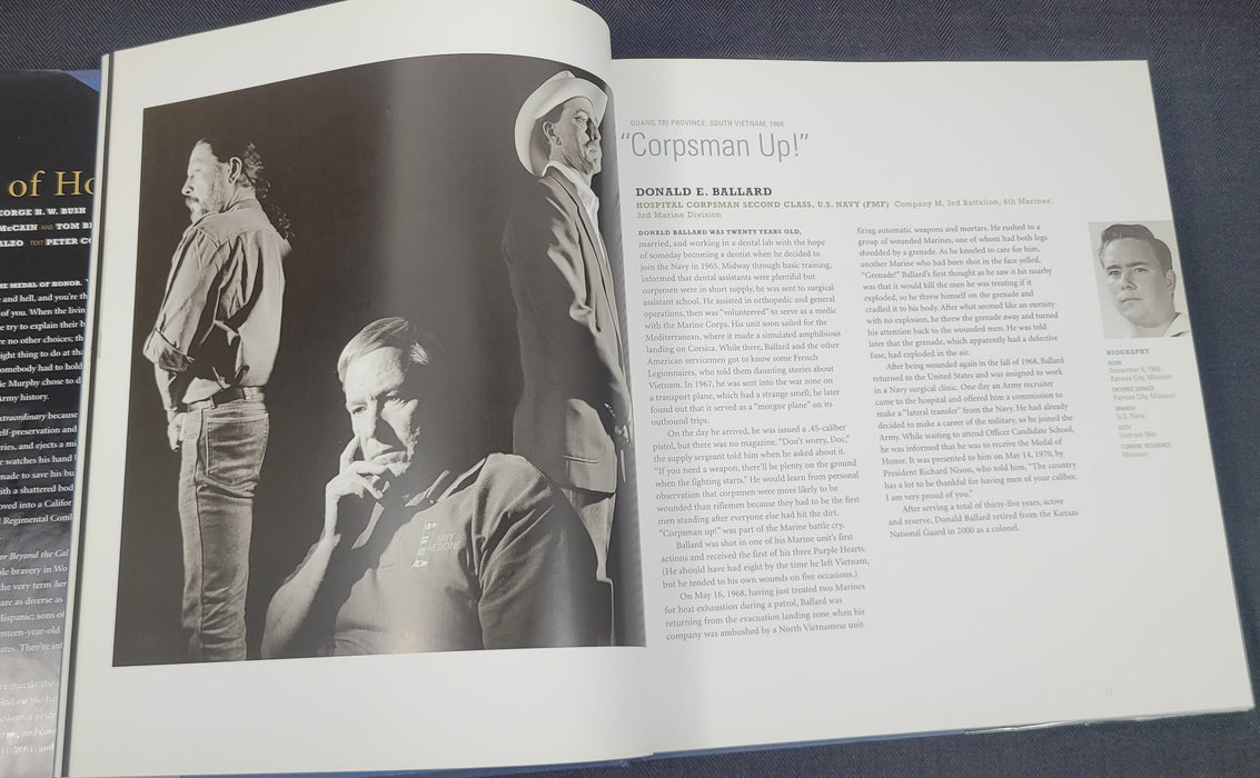 Medal of Honor: Portraits of Valor Beyond the Call of Duty Hardcover – October 1, 2003