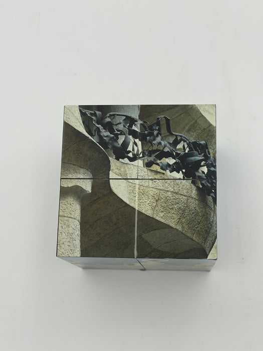 Art Cube Puzzle- Stress Relieving Brain Teaser-Gaudi Architecture