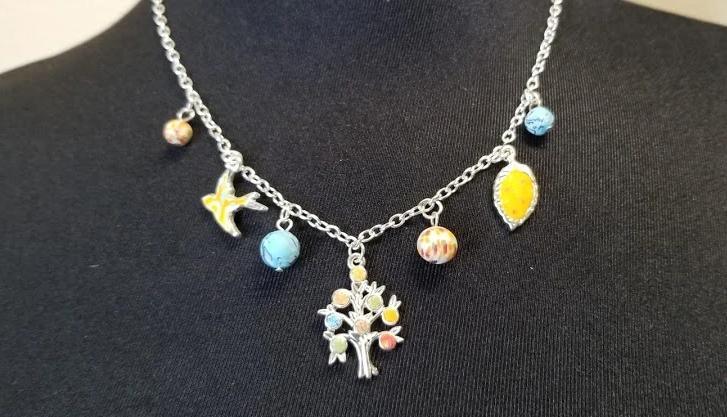 Jewelry - Viva Beads Necklace Charm Pumpkin Spice