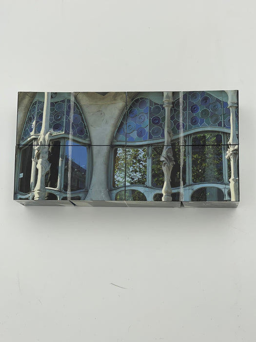 Art Cube Puzzle- Stress Relieving Brain Teaser-Gaudi Architecture