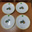 Collectible - John Deere  9" Dinner Plates set of 4