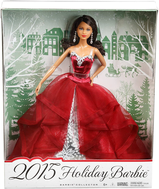 2015 Holiday Barbie African American Doll Mattel