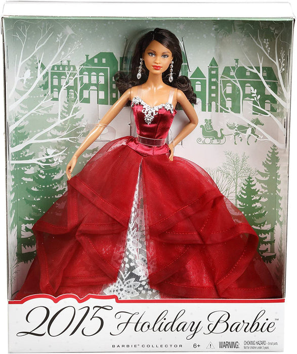 2015 Holiday Barbie African American Doll Mattel