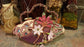 Mary Frances Hand Bag Pink Flowers Retired Design