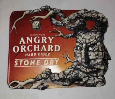 Art - Angry Orchard Tin Sign WALL Man Cave
