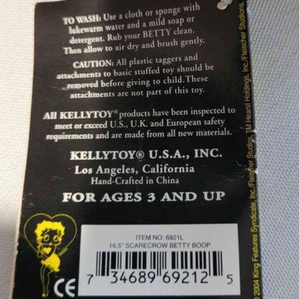 Plush - Betty Boop Halloween