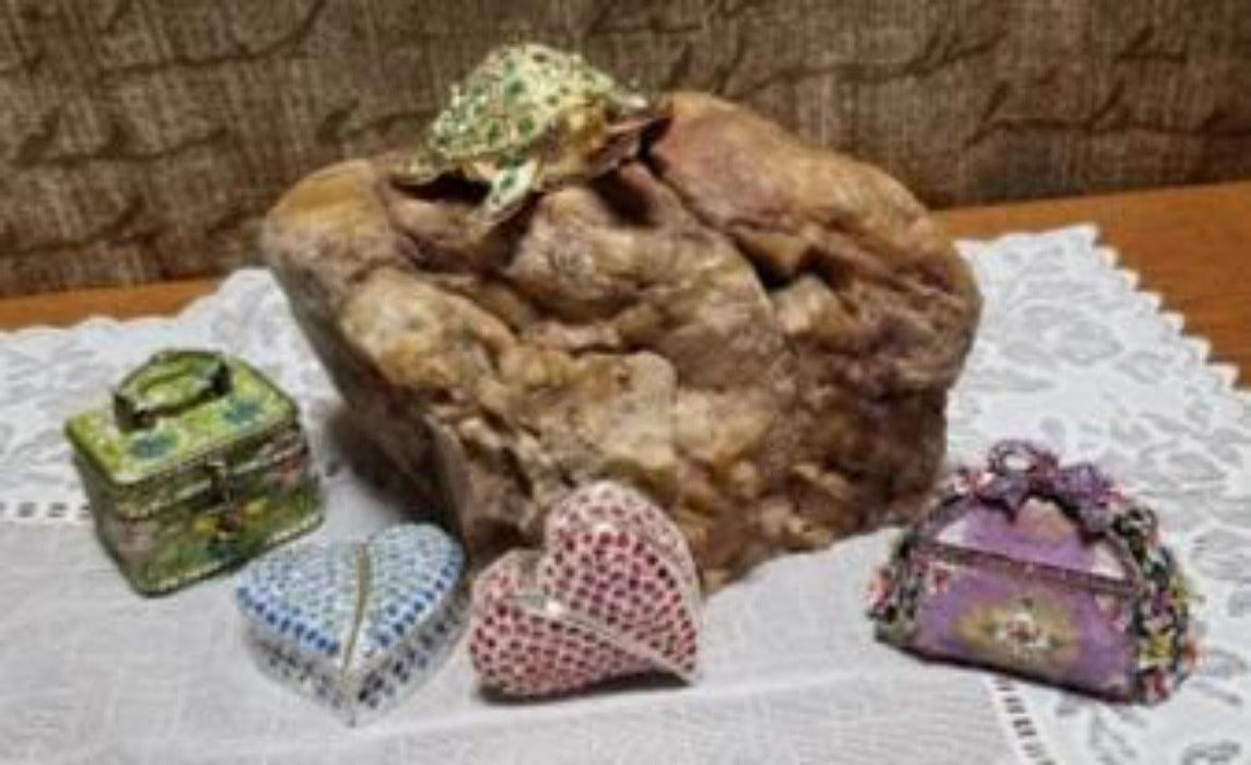 Jewelry Turtle Trinket Dresser Box