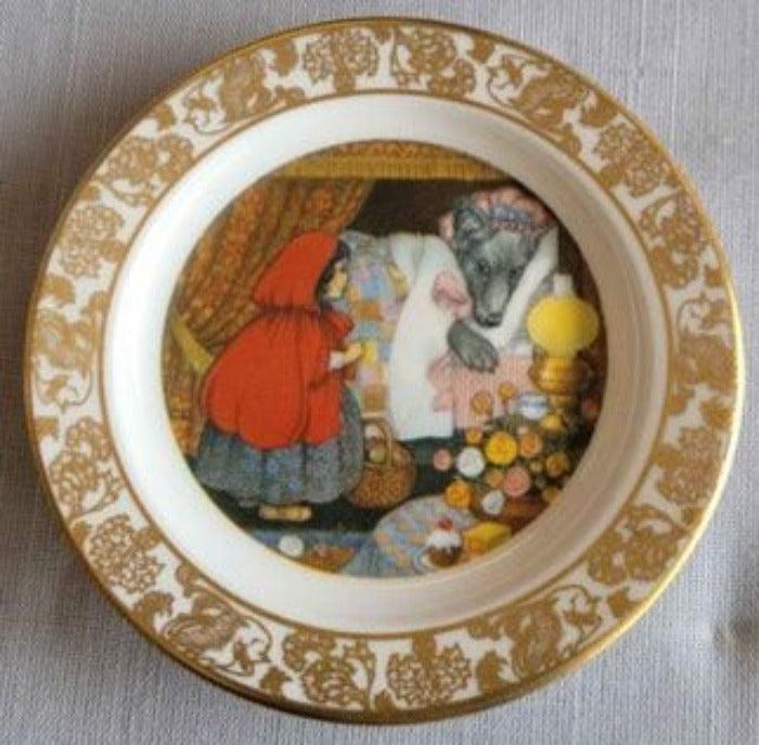 Antique 20 nursery rhyme plates