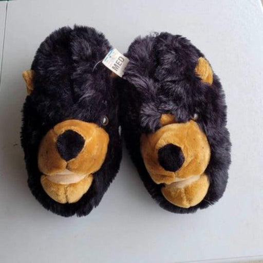 Bear Slippers-Size Kids Med