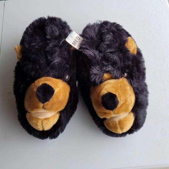 Bear Slippers-Size Kids Med