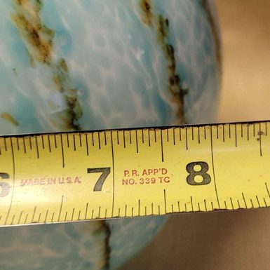 Kitchen - Blue and Brown Glass Vase