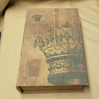 Box - Treasure Storage Box with Crown design