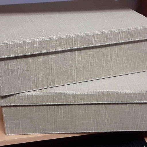 Box - 2 Decorative lg storage boxes