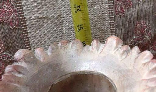 Candle Holder- Decorative scroll Black