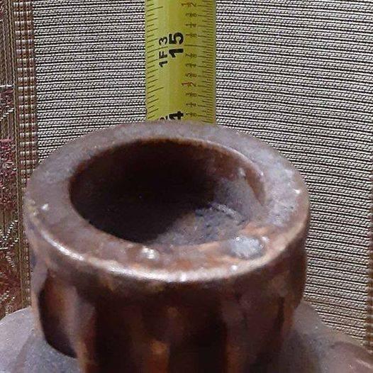 Candle Holder- Decorative brown