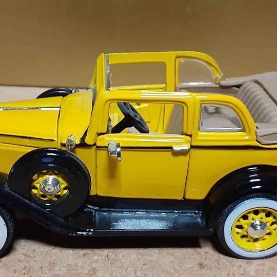 Classic Car 1932  Ford Convertible Sedan.