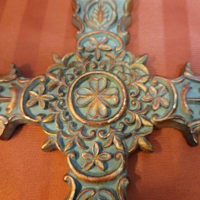 Cross -  Decorative rugged cross NEW!- Store Sample