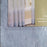Curtain - Drapery Crushed Voile Blue Panel