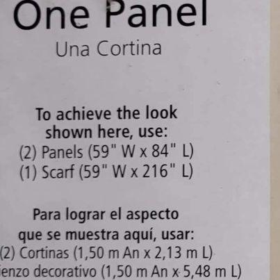 Curtain - Mainstay Grey Drapery Panel