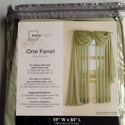 Curtain - Mainstay Grey Drapery Panel