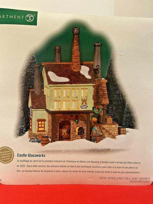 Collectible - Department 56 Castle Glassworks